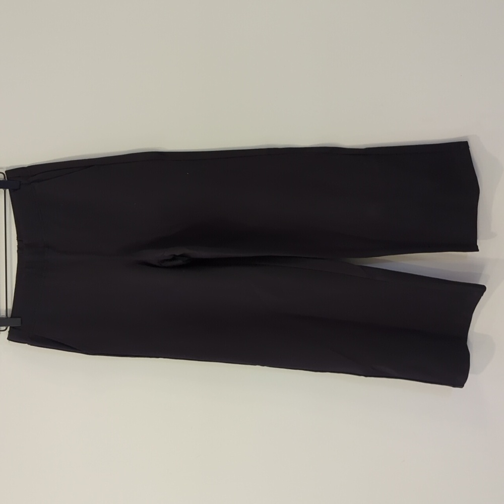 Madewell Wide-Leg Ponte Pants in True Black Size Small